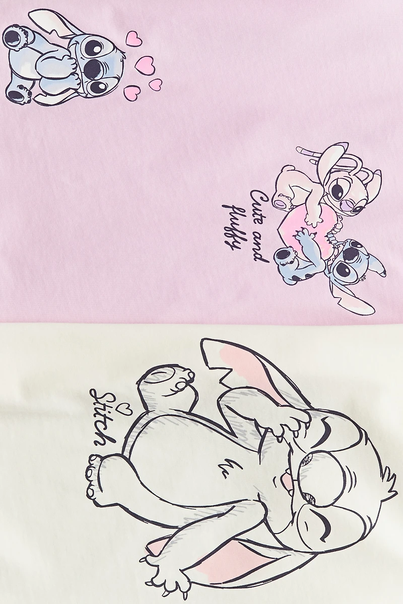 2-Pack Printed Cotton Tops