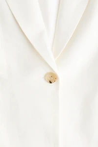 Blazer en lin mélangé