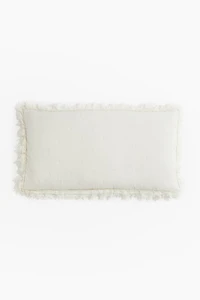 Ruffle-trimmed Cushion Cover