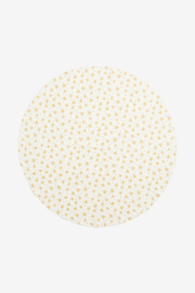 Glittery Cotton Tablecloth