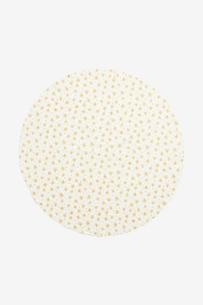 Glittery Cotton Tablecloth