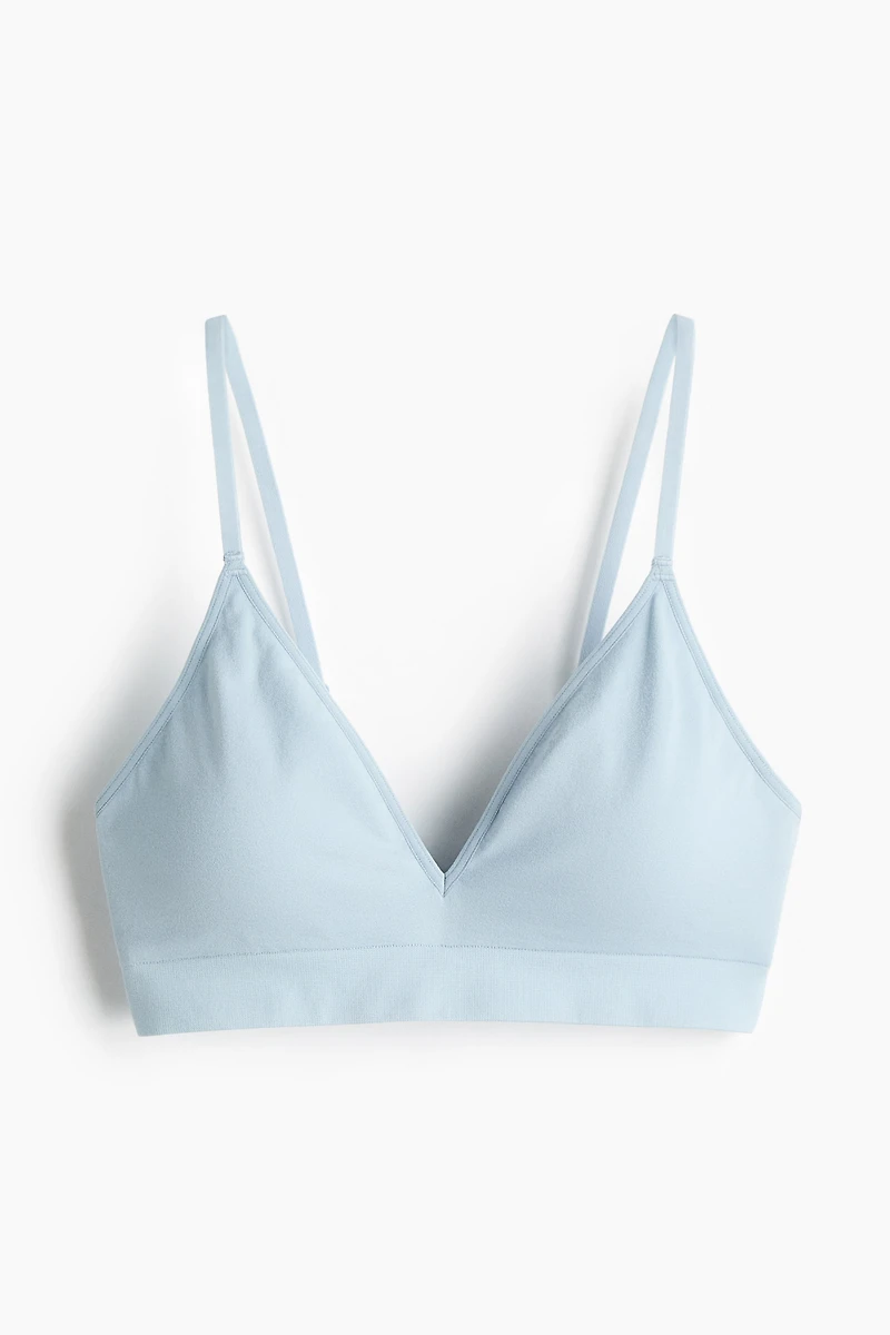Seamless Padded Soft-cup Bra