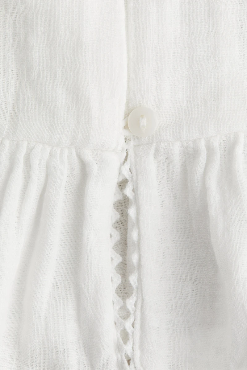 Cotton Muslin Blouse