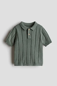 Knit Polo Shirt
