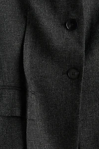 Wool-Blend Blazer