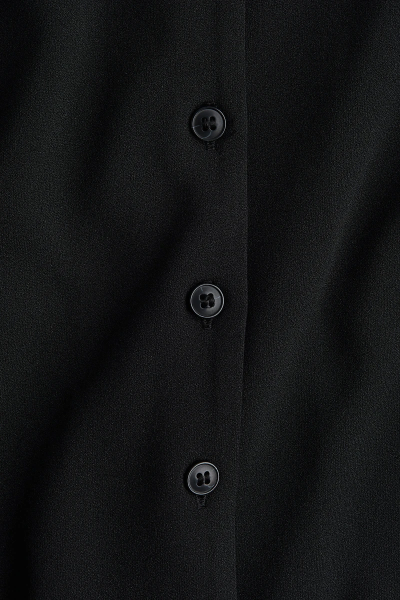 Button-Front Top