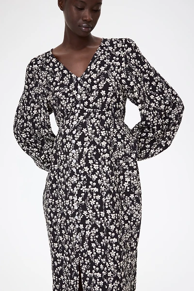 MAMA Button-Front Dress