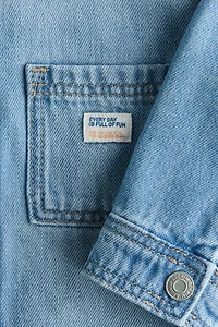 Cotton Denim Overshirt