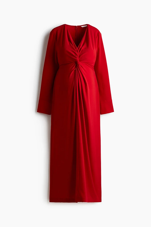 strapless open back dress The Princess Robe -Plum  The Morning Ticket