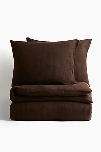 Muslin King/Queen Duvet Cover Set