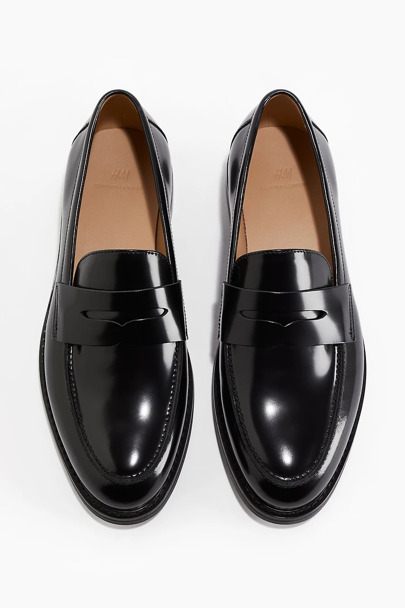 Leather Loafers