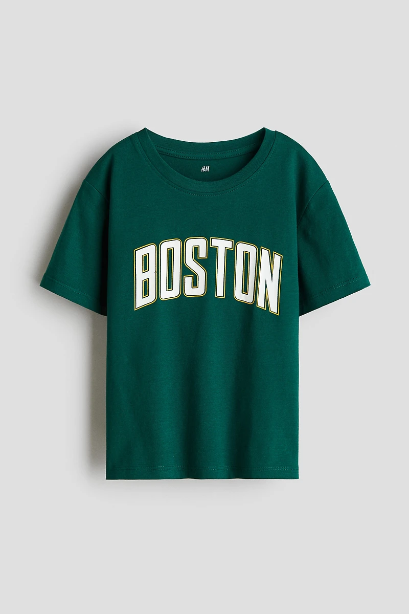 Printed Cotton T-Shirt