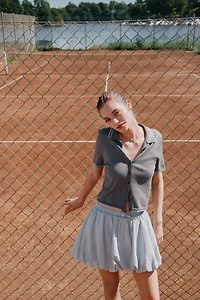 Short-Sleeved Cardigan