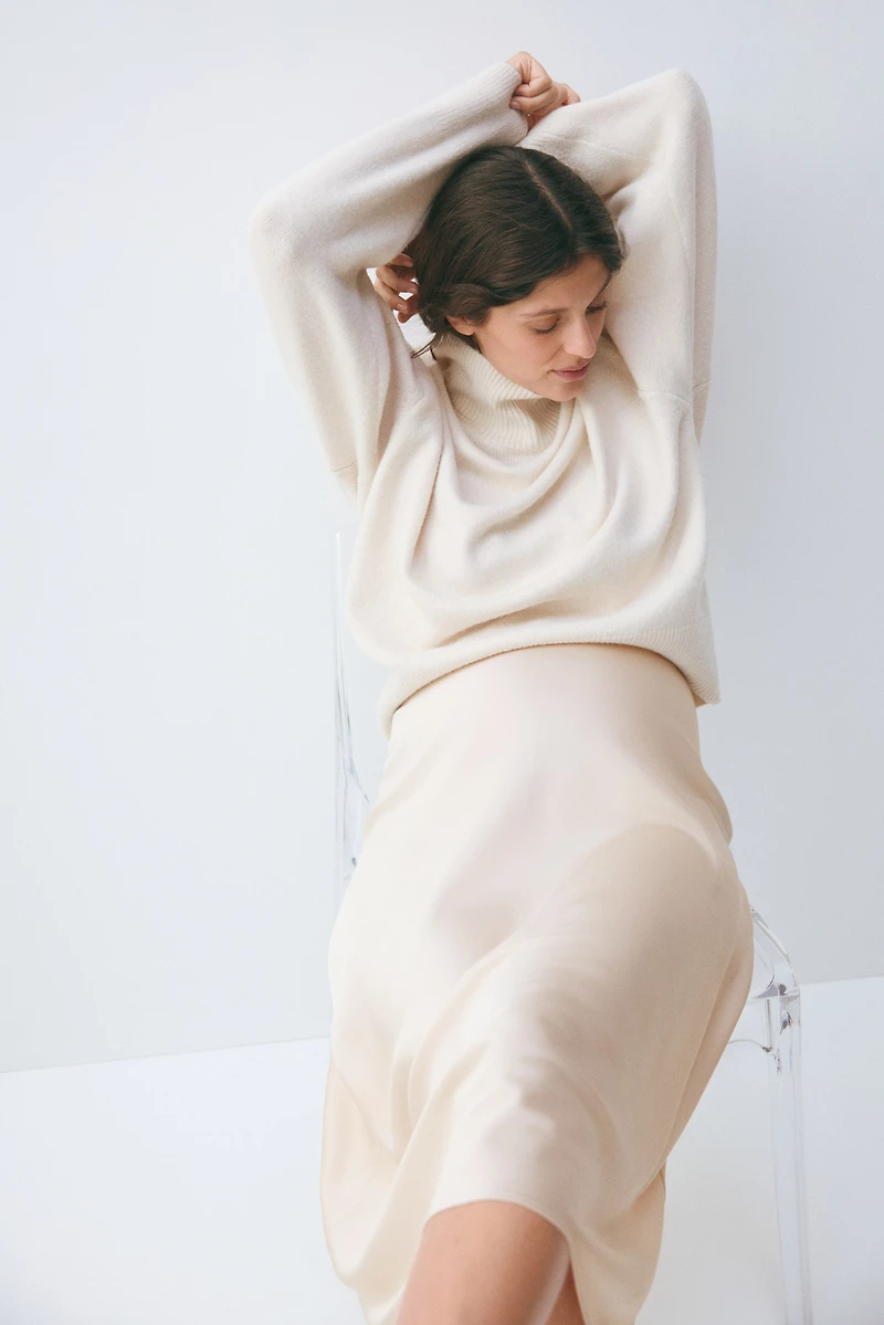 MAMA Fond de jupe en satin