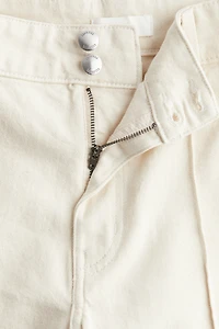 Wide High Ankle Jeans