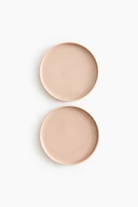 2-Pack Medium-Sized Stoneware Plates