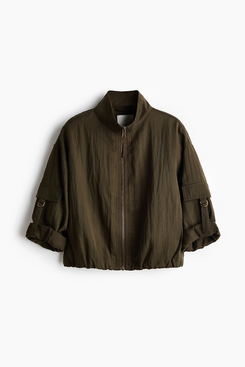 Oversized Twill Jacket