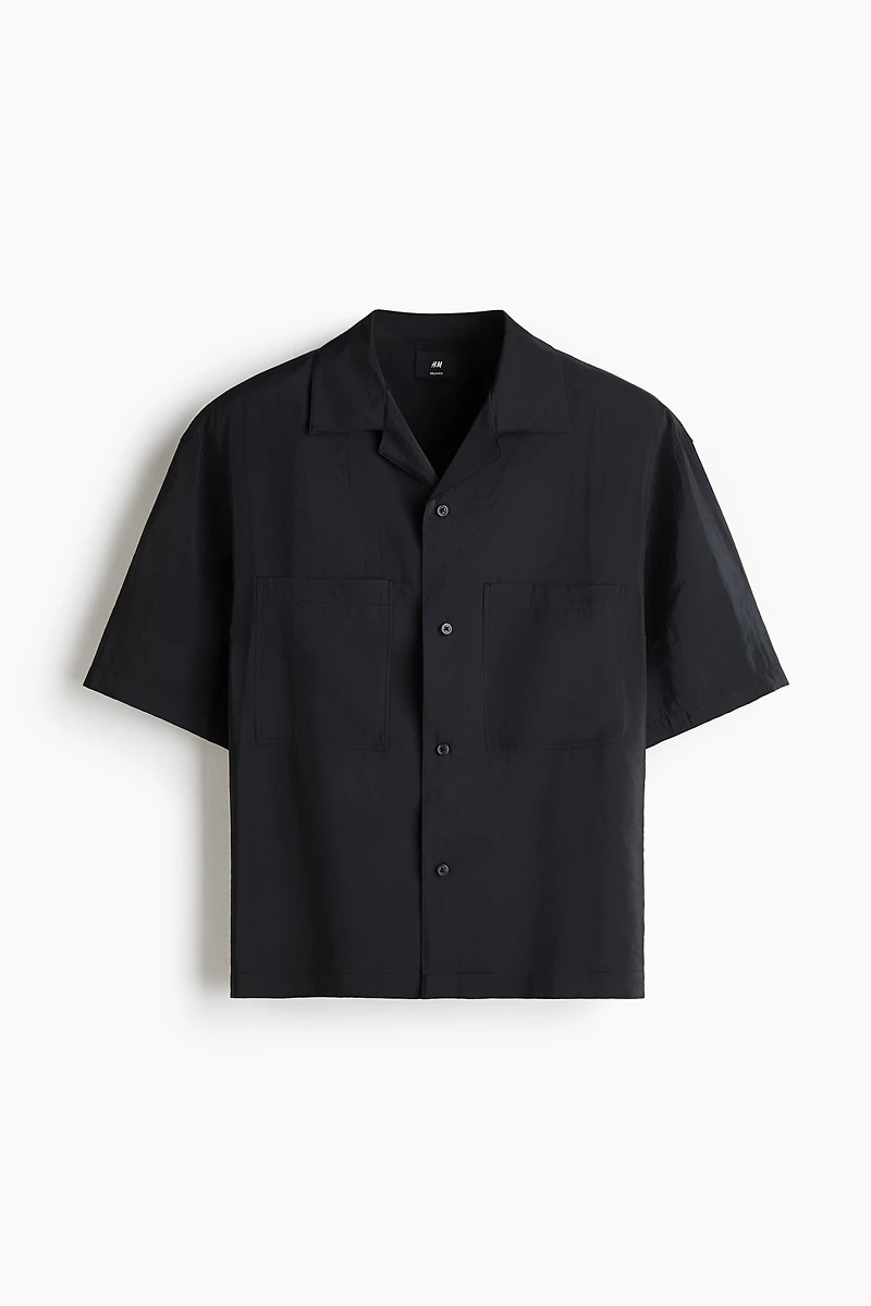 Relaxed-Fit Modal-Blend Resort Shirt