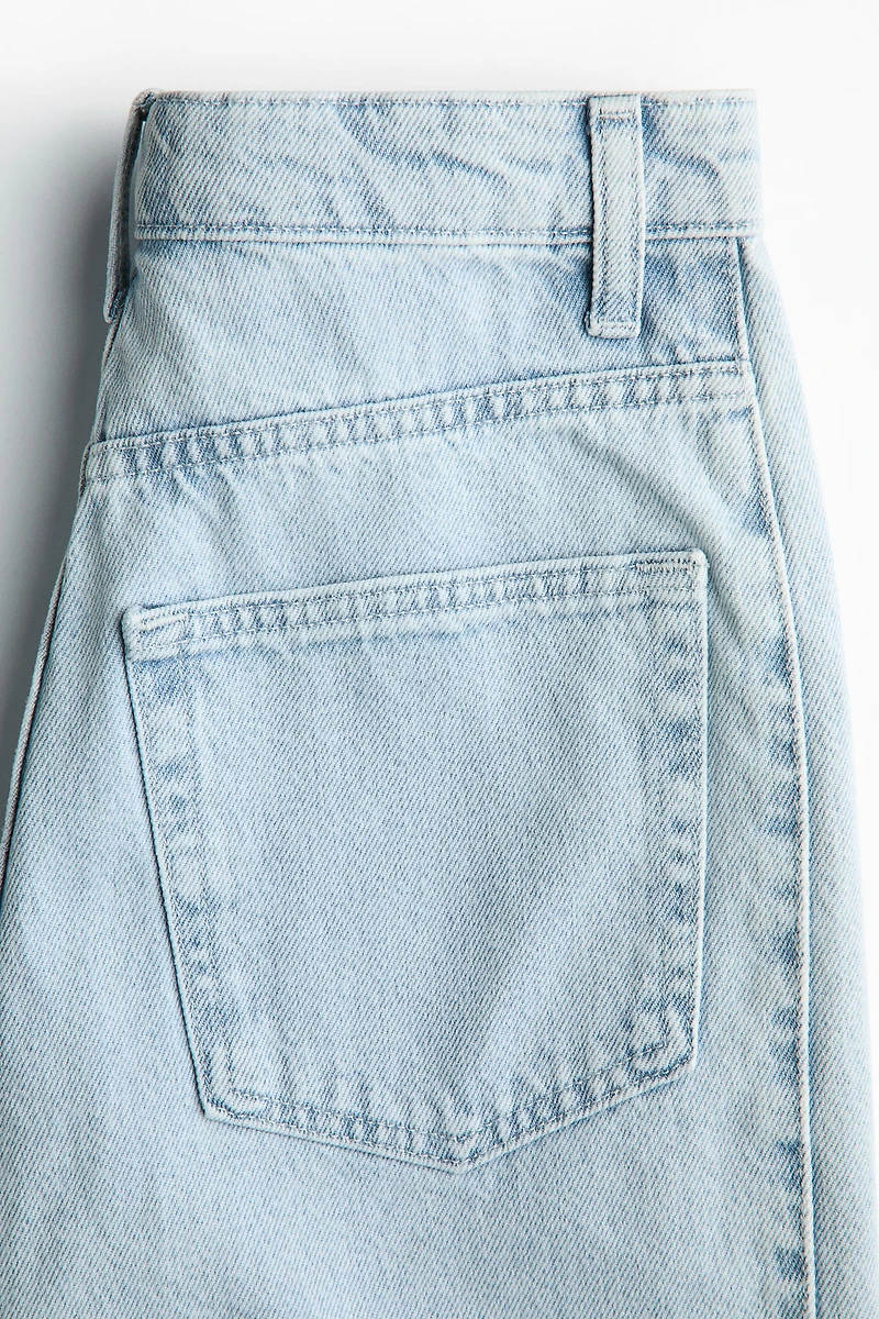 Denim Bermuda Shorts