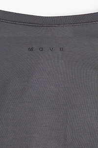 Haut de sport croisé en modal