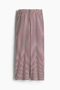 Pantalon large avec cordon de serrage