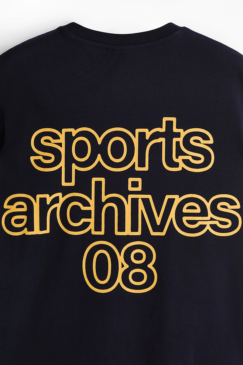 Loose-Fit Printed T-Shirt