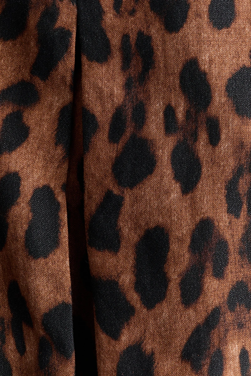 Buckle-Detail Skort