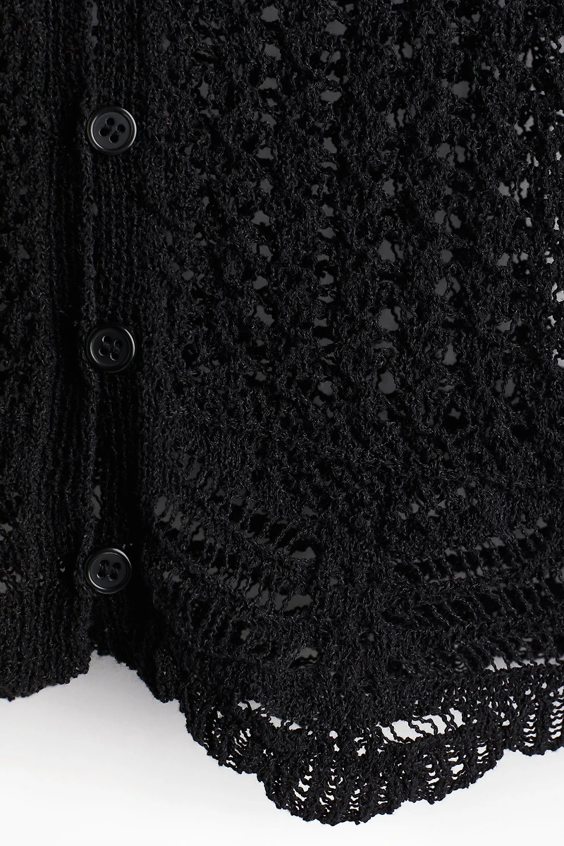 Crochet-Look Beach Top