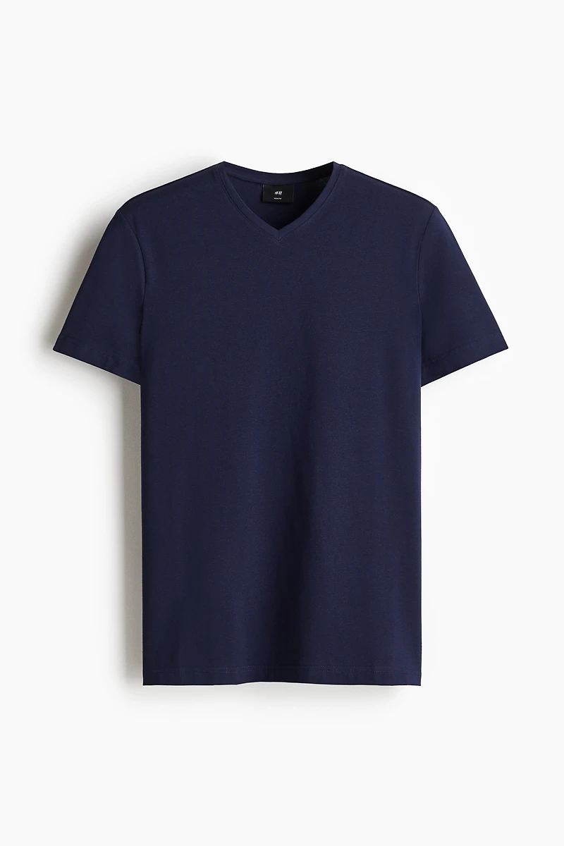 5-pack Slim Fit V-neck T-shirts
