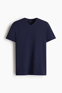 5-pack Slim Fit V-neck T-shirts