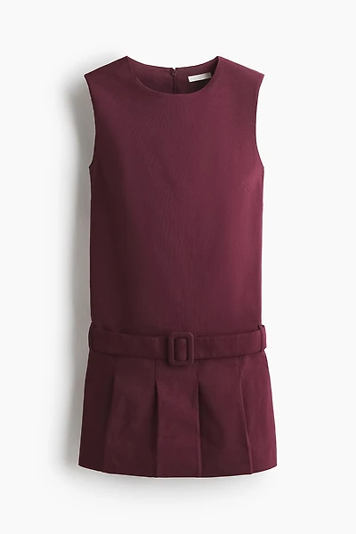 Belted Shift Dress