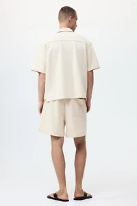 Relaxed-Fit Interlock Shorts