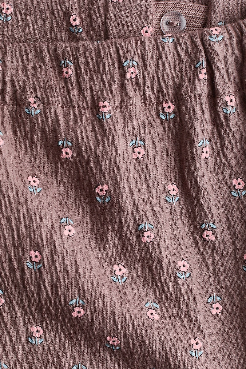 2-Piece Crinkled Cotton Set