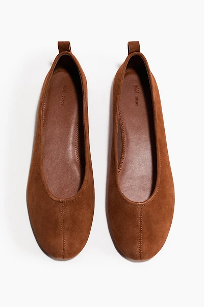 Suede Flats