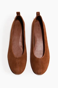 Suede Flats