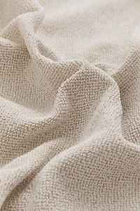 Single-Pack Wide Bouclé Blackout Curtain Panel