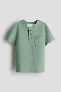 Cotton Henley Shirt