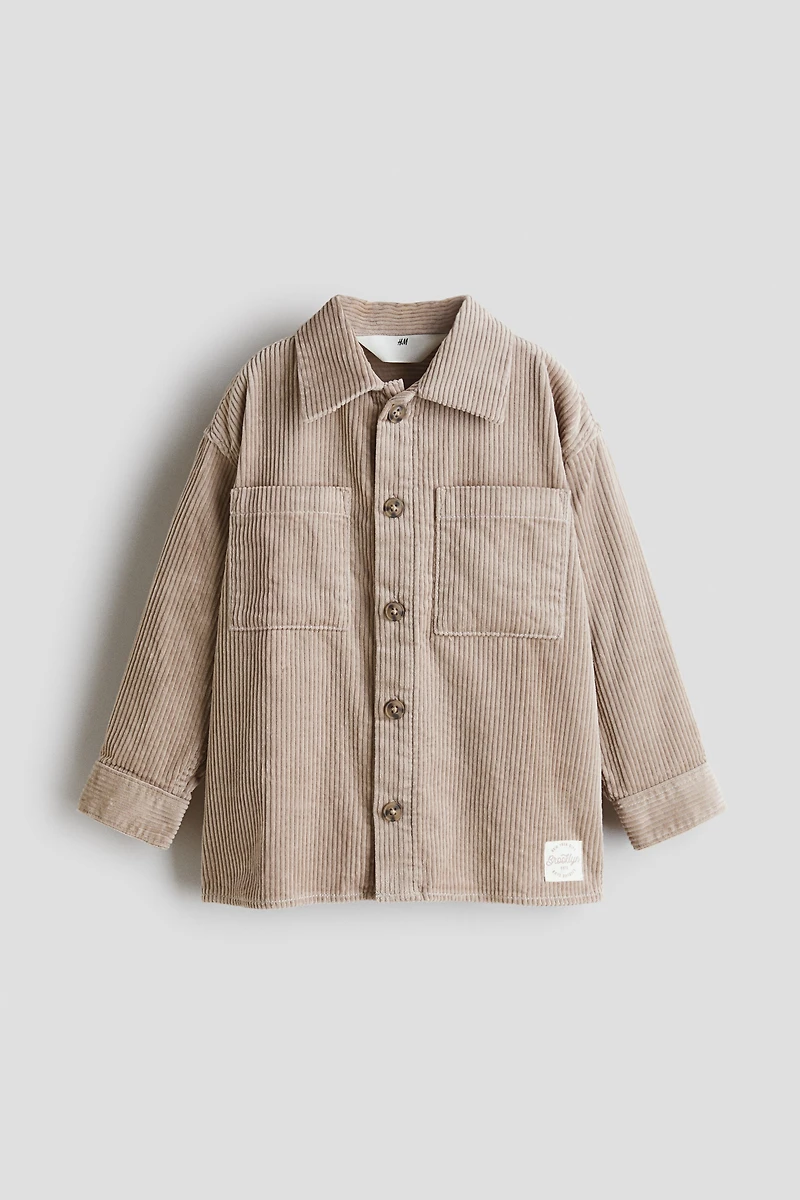 Cotton Corduroy Overshirt