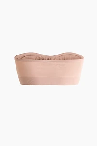 Soutien-gorge bandeau coussiné sans coutures