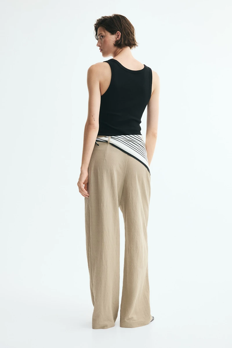 Pantalon avec foulard