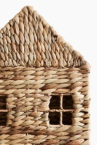 House-Shaped Wall-Mounted Book Basket
