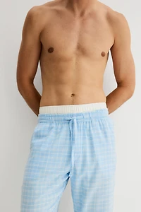 Relaxed-Fit Flannel Pants