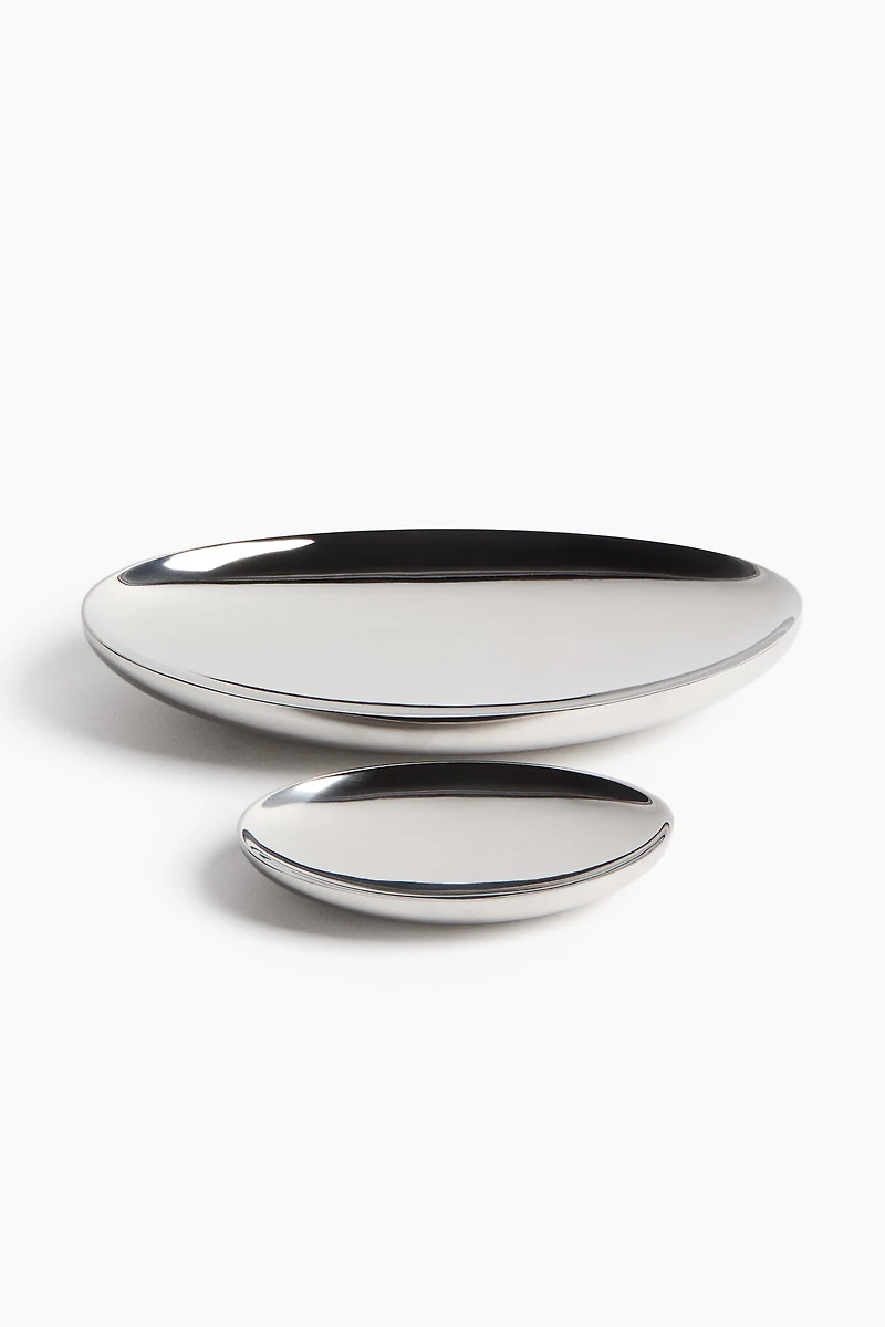 Stainless steel trinket dish