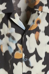 Regular-Fit Patterned Resort Shirt