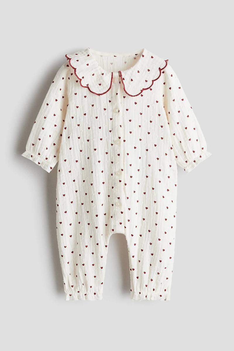 Cotton Muslin Romper Suit