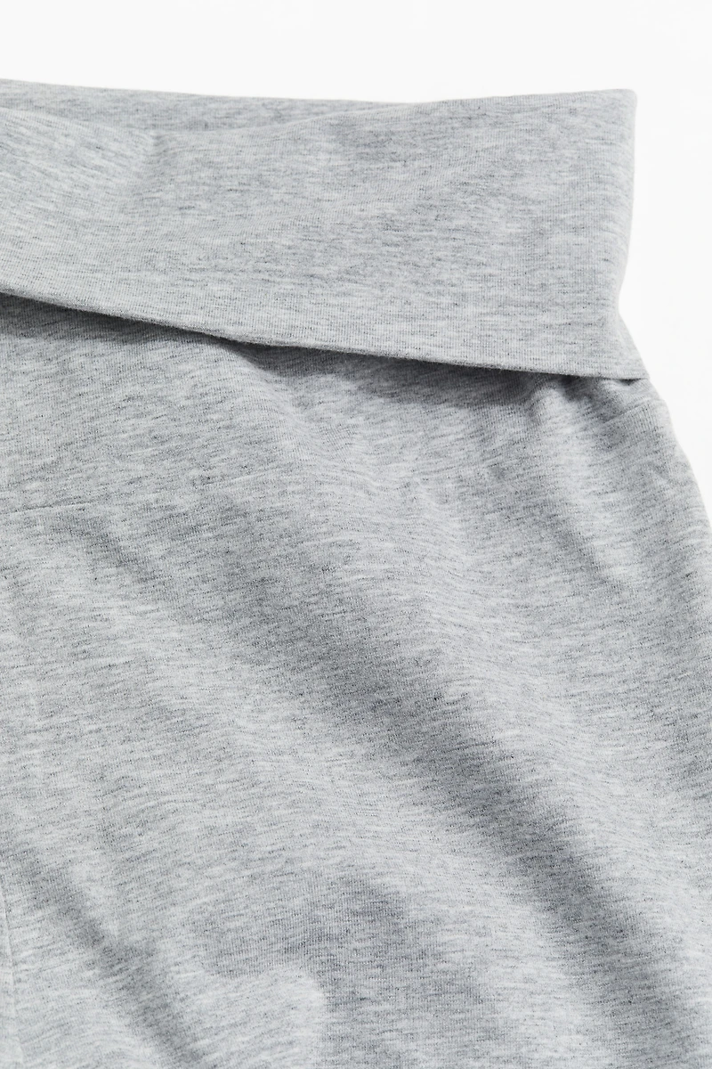 Legging avec ceinture repliable