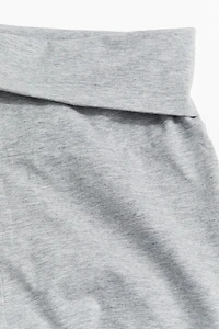 Legging avec ceinture repliable