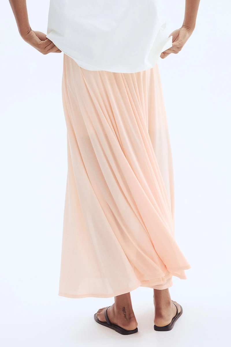 A-Line Jersey Skirt