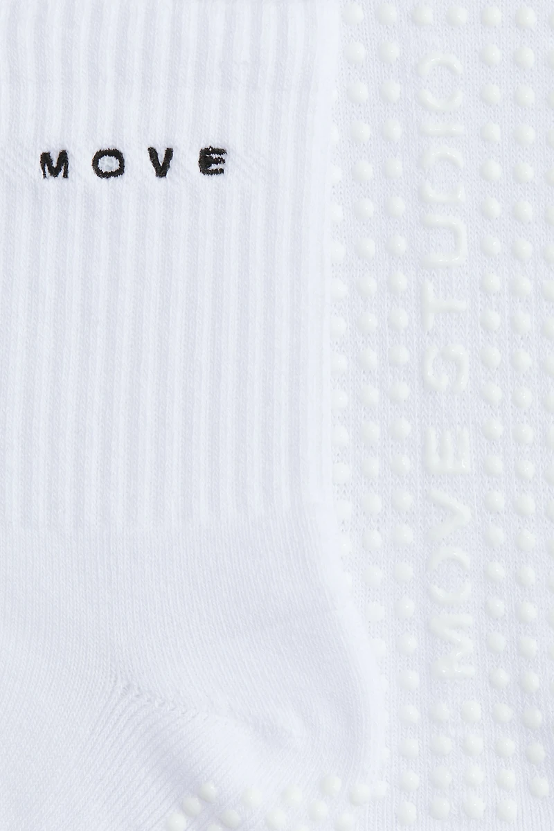 Lot de 2 paires chaussettes antidérapantes