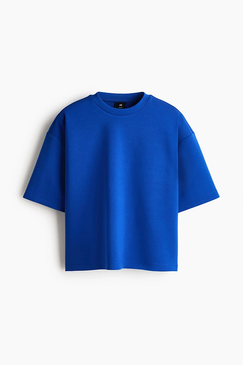 T-shirt ample en scuba